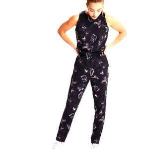 Lole | Siobhan Jumpsuit - Black Morning Glory